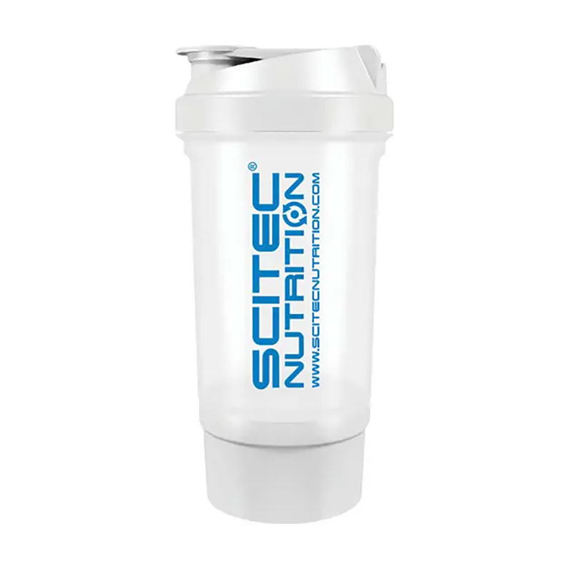 Шейкер Scitec Nutrition Shaker TR Scitec Old Білий, 500 мл